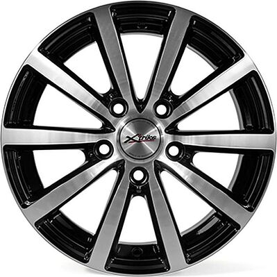 X'trike X-115 6x15 5x100 ET 38 Dia 57.1 BK/FP