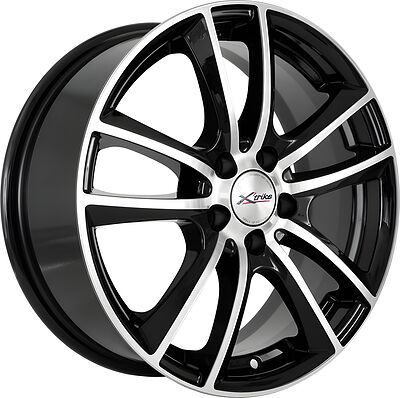 X'trike X-116М 6.5x16 5x114.3 ET 45 Dia 60.1 BK/FP