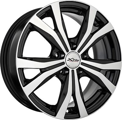 X'trike X-119 6.5x16 5x100 ET 38 Dia 67.1 BK/FP