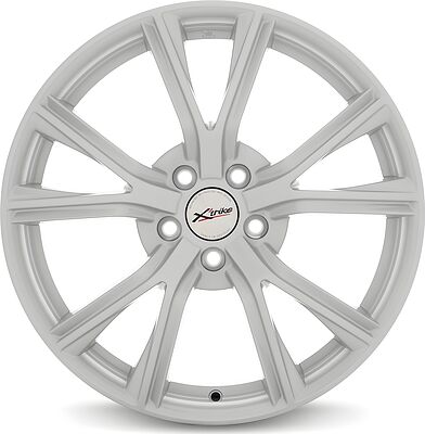 X'trike X-122 7.5x18 5x100 ET 38 Dia 67.1 Super_Silver