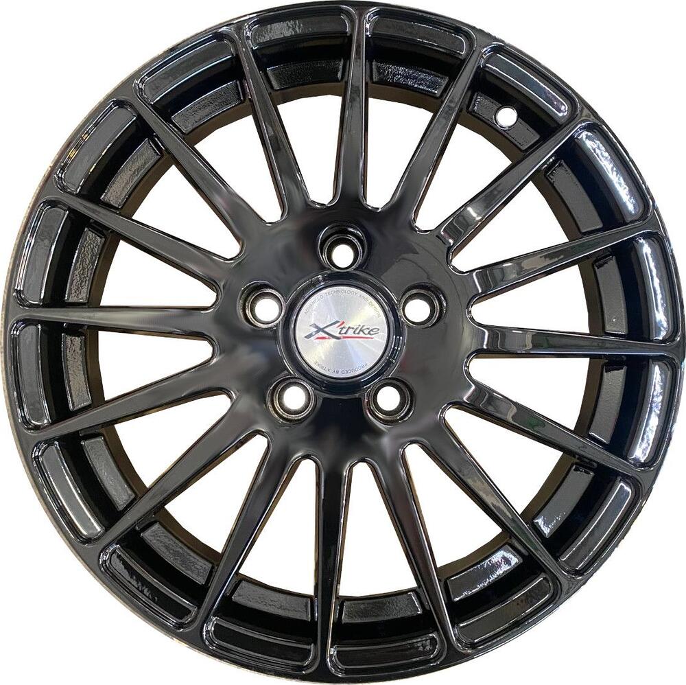 X'trike X-128 6.5x16 5x105 ET 38 Dia 56.6 BK