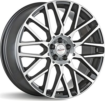 X'trike X-137 8.5x20 5x112 ET 30 Dia 66.6 BK/FP