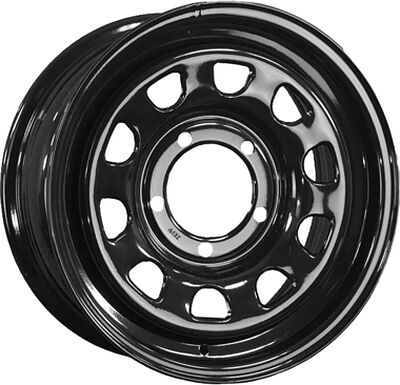 Zepp 4x4 Toyota Nissan Semicircle 8x16 6x139.7 ET 10 Dia 110 Gloss Black