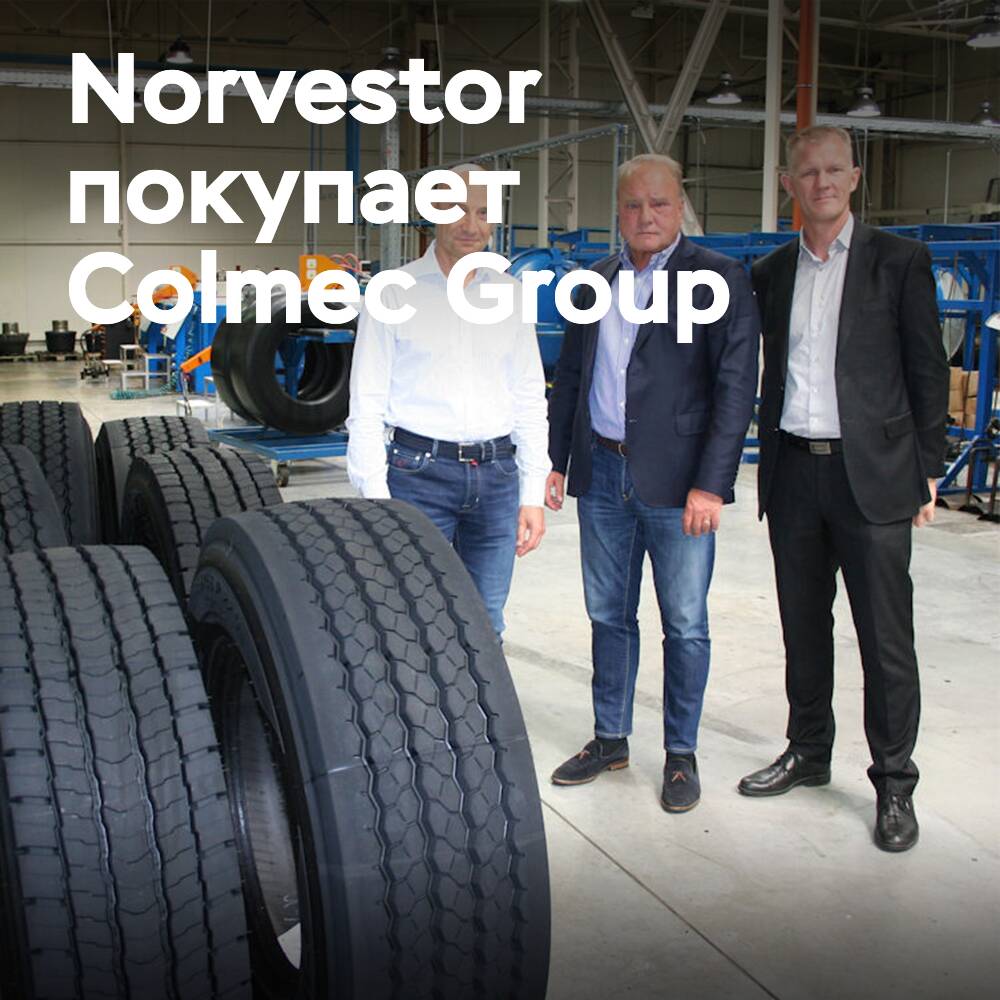 Norvestor erwirbt den Nutzfahrzeugreifen-Großhändler Colmec Group
