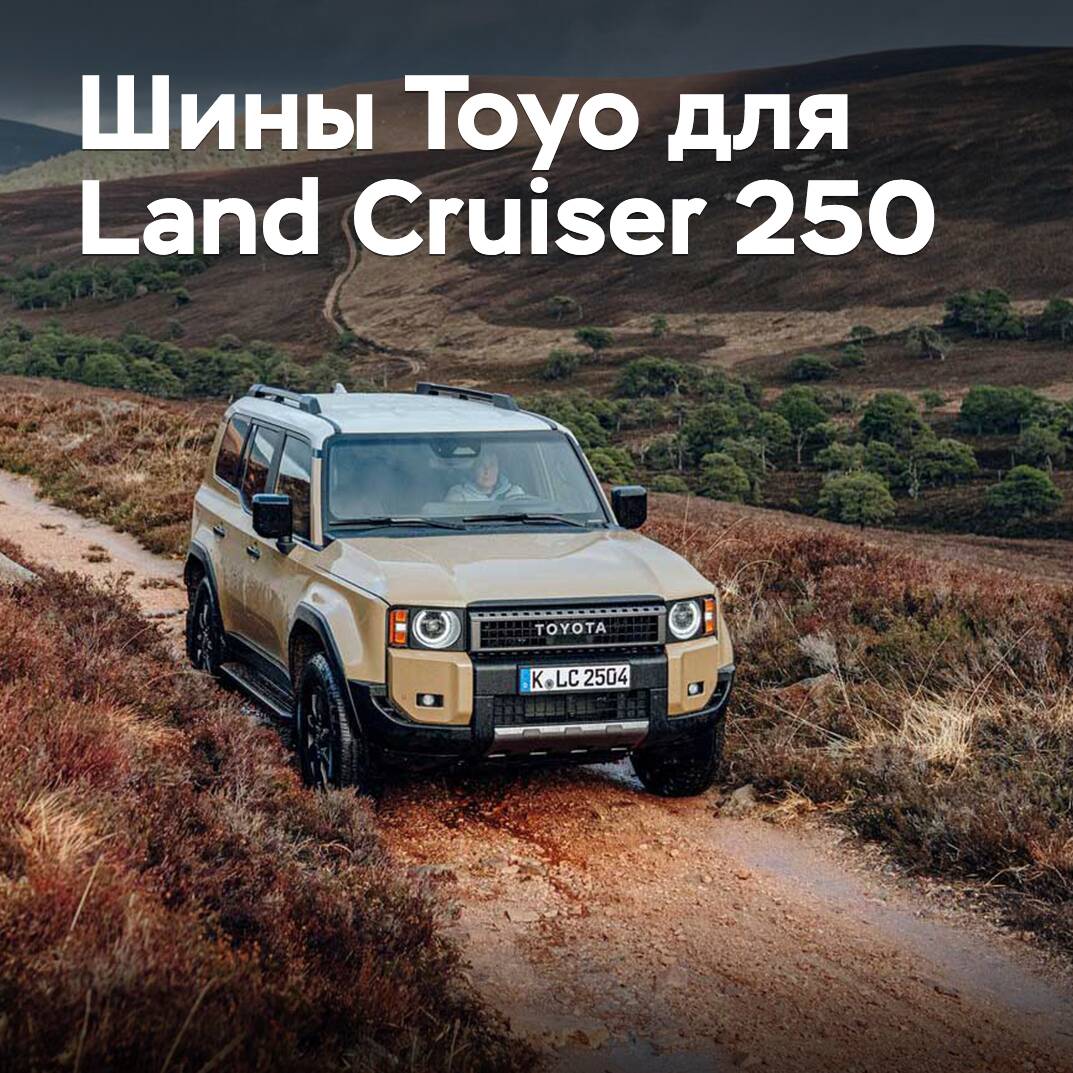 Reifen von Toyo für Land Cruiser 250