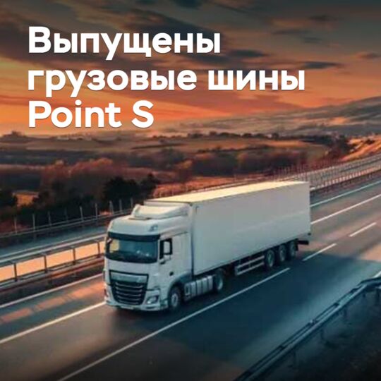 Выпущены грузовые шины Point S