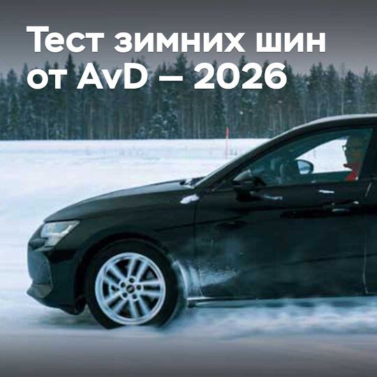 Test winterlicher Reifen von AvD — 2026